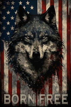 American Wolf Inspirational Posters
