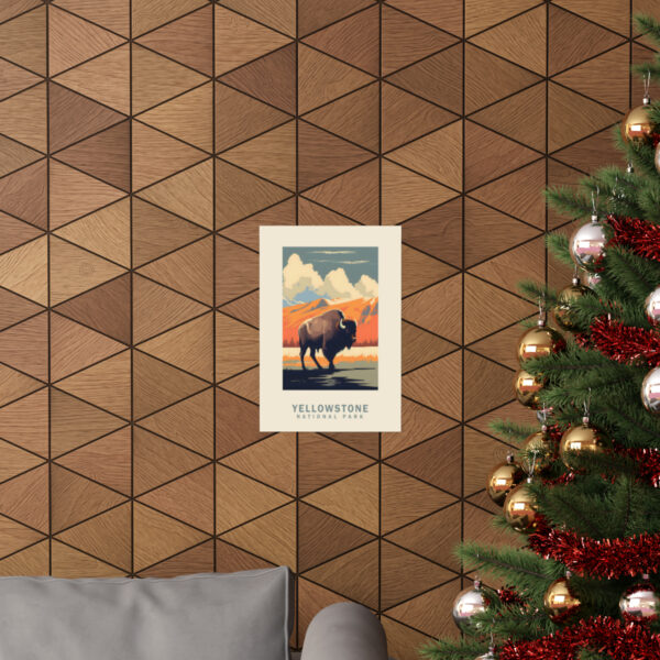 Yellowstone Park Travel Poster