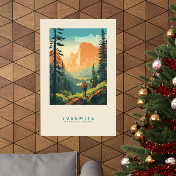 Yosemite Park Travel Poster