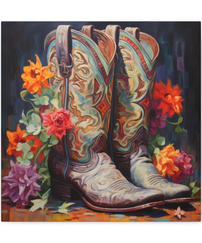 38113 17 400x480 - Cowgirl Boots Canvas Wall Art