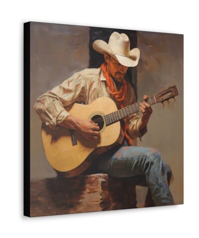 38113 8 400x480 - Cowboy Playing Guitar Canvas Wall Art
