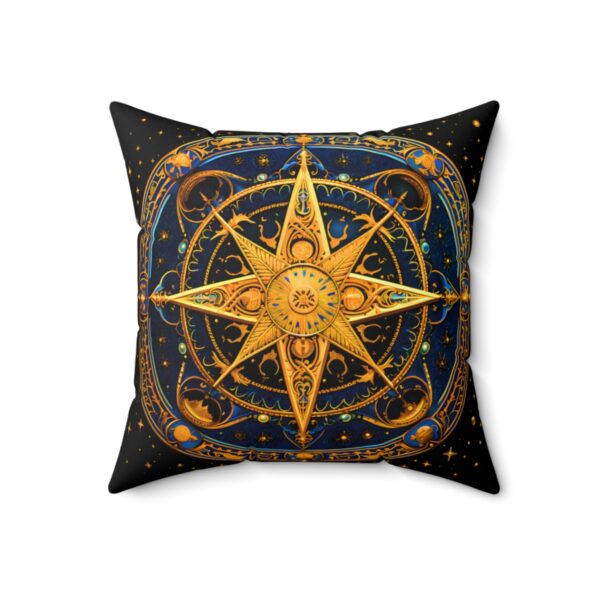 Medieval Celestial Star Pillow