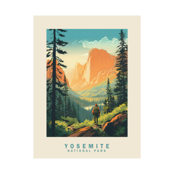 Yosemite Park Travel Poster