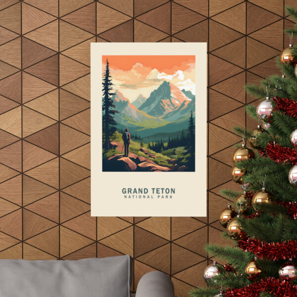 Grand Teton Travel Poster