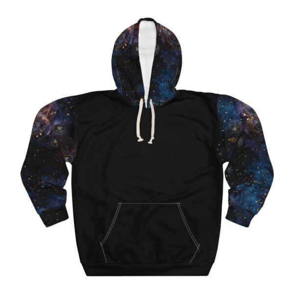 Medieval Celestial Pullover Hoodie – Solid Body