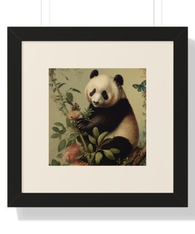 69666 24 400x480 - Vintage Wildlife Panda Bear Framed Print