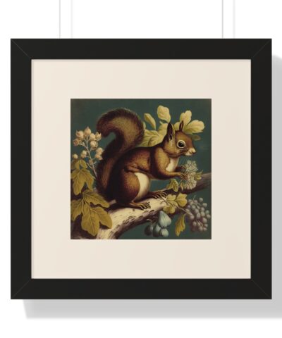 69666 33 400x480 - Vintage Wildlife Red Squirrel Framed Print