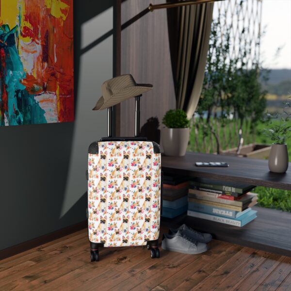 French Bulldog Pattern Suitcase