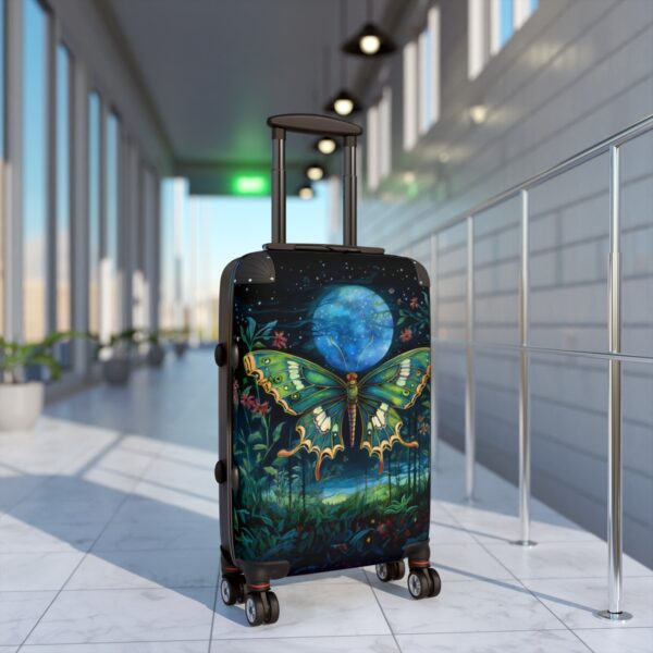 Mystical Moth Suitcase