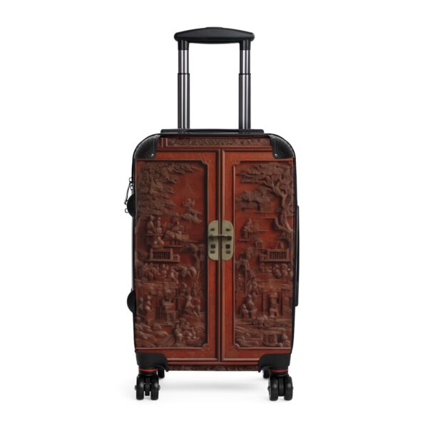 Artisan Carved Cabinet Suitcase