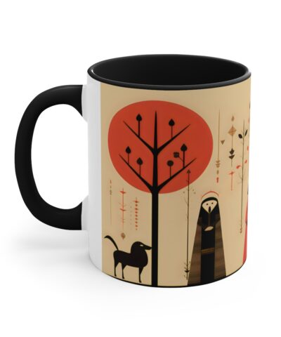 72180 1 400x480 - Medieval Folk Art Musician Coffee Mug