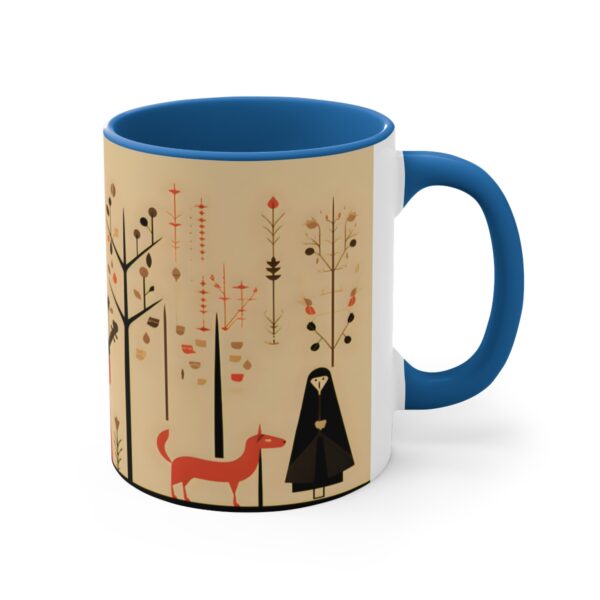 Medieval Folk Art Musician Coffee Mug