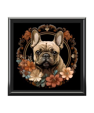 72880 24 400x480 - Art Nouveau French Bulldog Jewelry Box