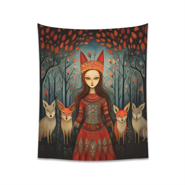 Freya the Norse Goddess Printed Wall Tapestry