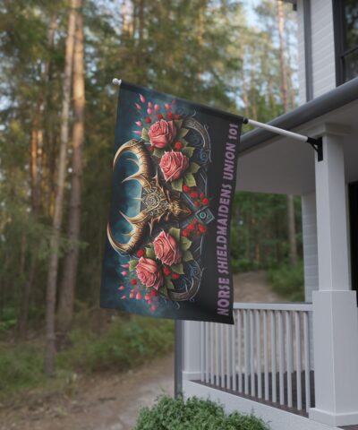 Norse Shieldmaidens Union 101 Flag Banner
