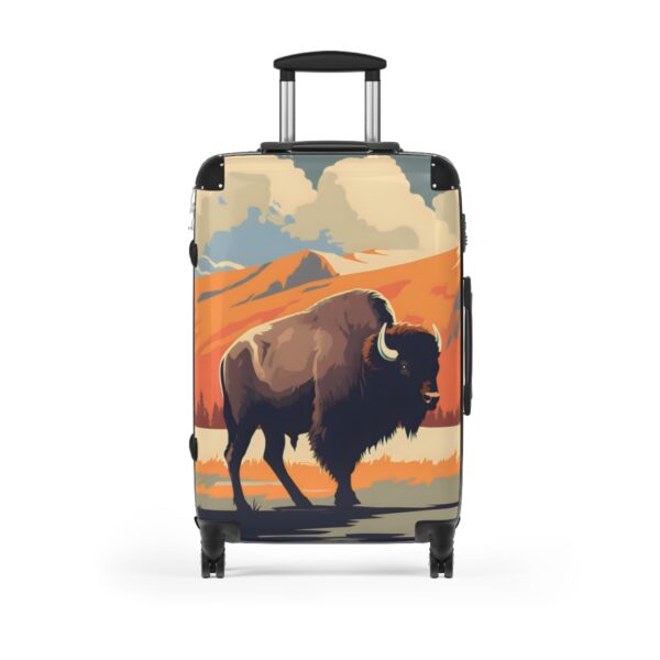 Yellowstone Buffalo Bison Suitcase