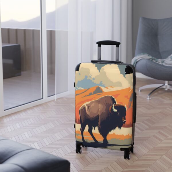 Yellowstone Buffalo Bison Suitcase