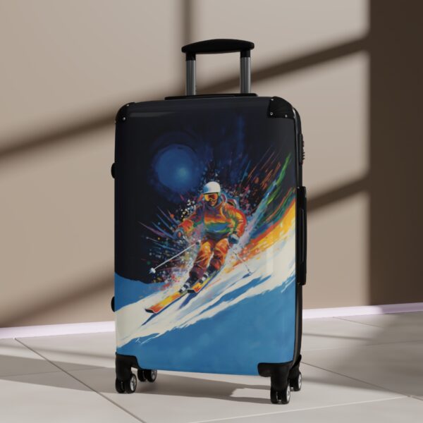 Mid-Century Modern Skiier Suitcase