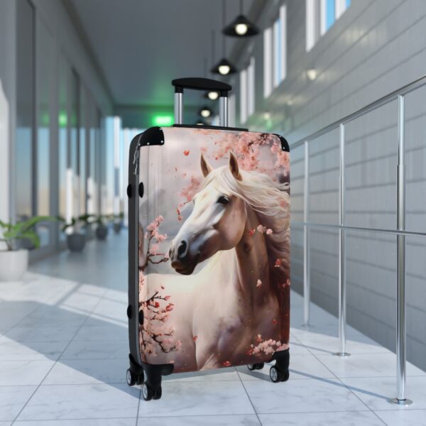 White Stallion Suitcase
