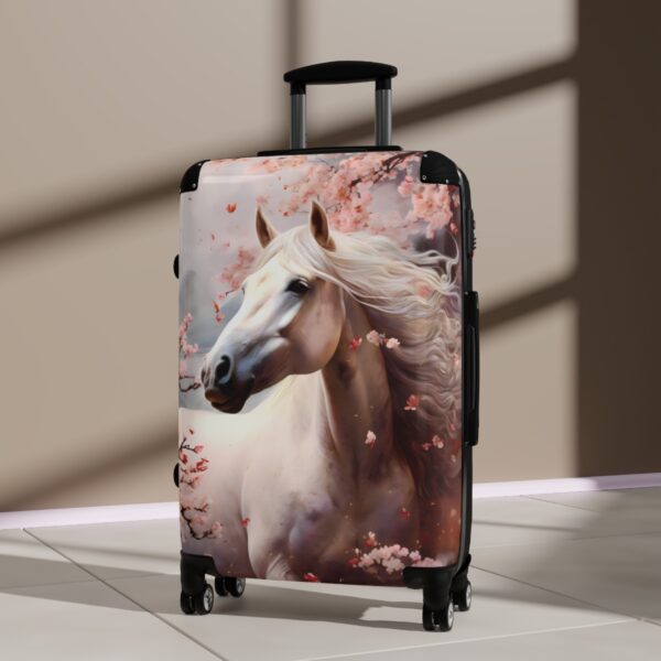 White Stallion Suitcase