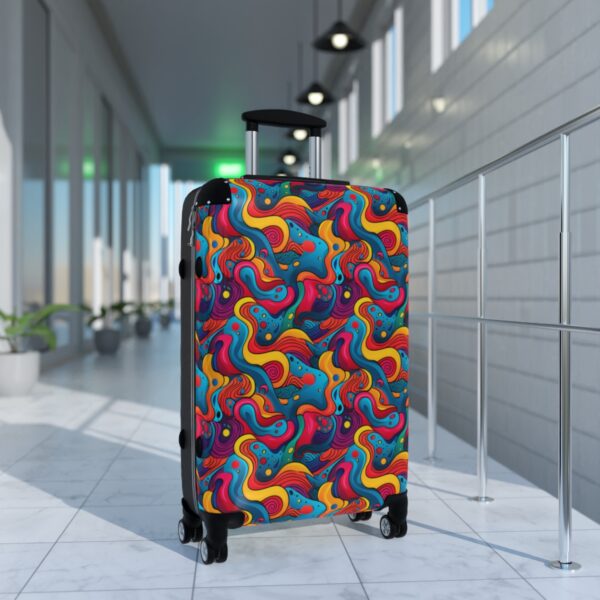 Psychedelic Pop Art Suitcase