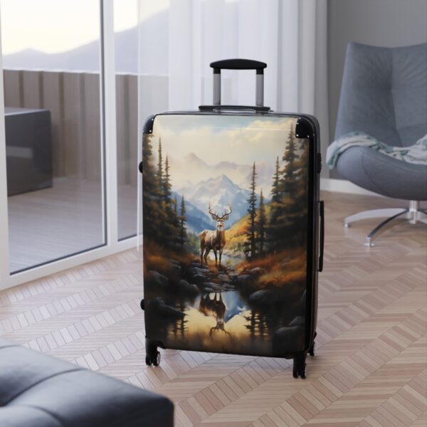 Buck Deer Woodland Suitcase