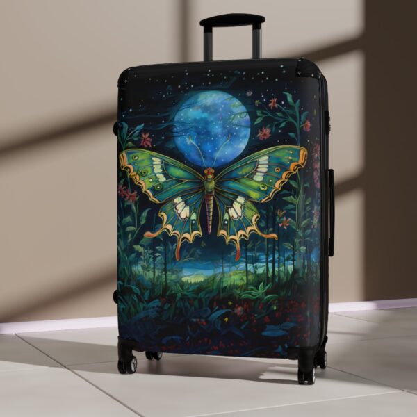 Mystical Moth Suitcase