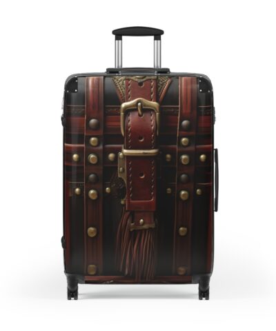Leather Strap Suitcase