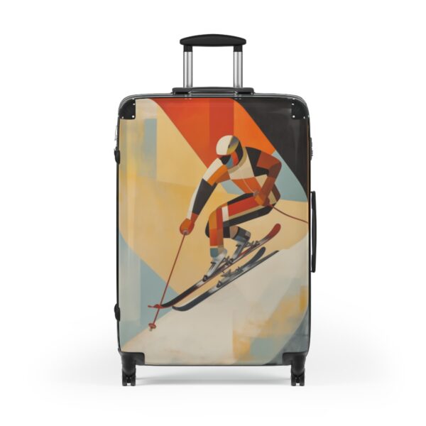 Mid-Century Modern Skier Suitcase