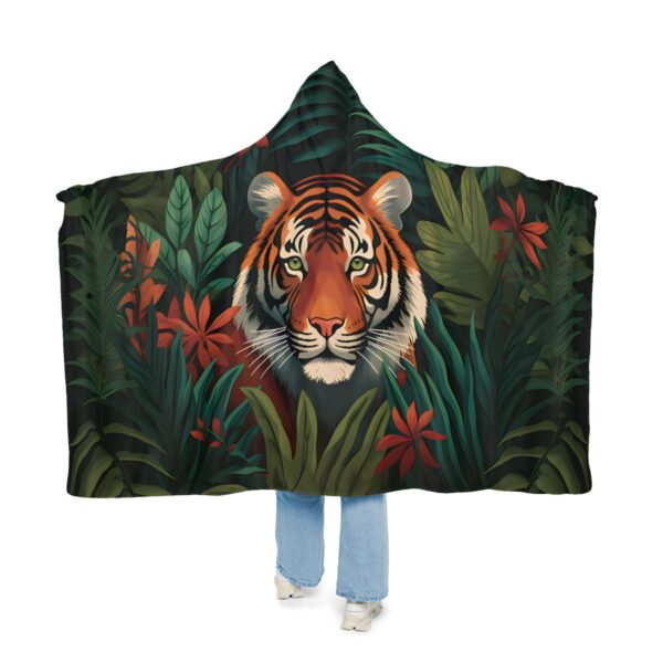 Vintage Tiger Hoodie Blanket