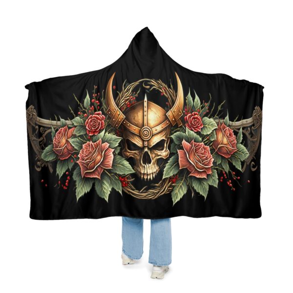 Viking Shield Hoodie Blanket