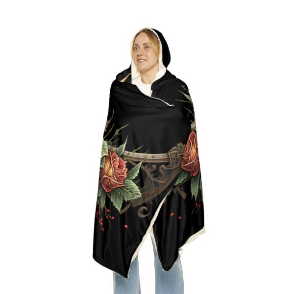 Viking Shield Hoodie Blanket