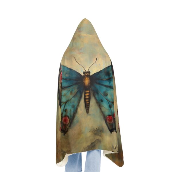 Goblincore Butterfly Hoodie Blanket