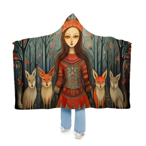 Freya Goddess Hoodie Blanket