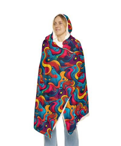 91883 85 400x480 - Psychedelic Hoodie Blanket - Sherpa or Micro-Fleece Options