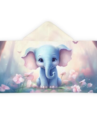 91884 40 400x480 - Kid's Elephant Hoodie Blanket - Youth Hooded Towel