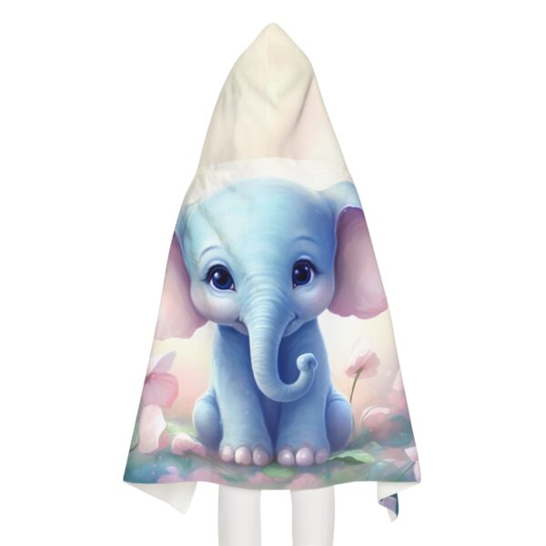 Kid’s Elephant Hoodie Blanket – Youth Hooded Towel