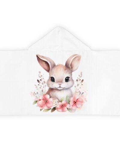 Kid’s Baby Bunny Hoodie Blanket – Youth Hooded Towel