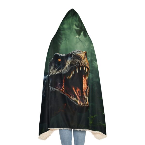 T-Rex Dinosaur Hoodie Blanket – Sherpa or Micro-Fleece
