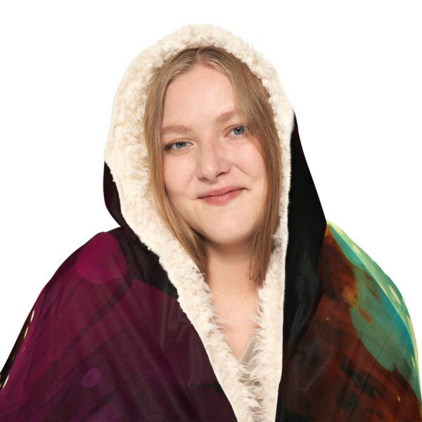 Magic Mushroom Hoodie Blanket – Sherpa or Micro-Fleece Options