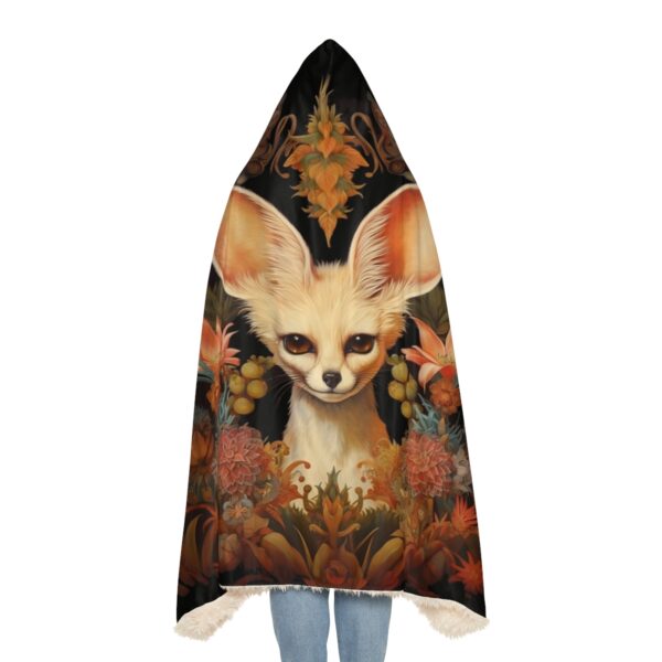 Fennec Fox Hoodie Blanket