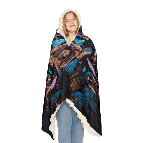 Hathor Goddess Hoodie Blanket – Sherpa or Micro-Fleece