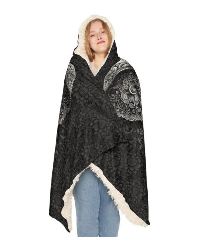 92068 97 400x480 - Elephant Mandala Hoodie Blanket - Sherpa or Micro-Fleece Options