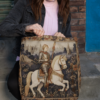Medieval Knight Tapestry Tote