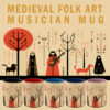 Medieval Musician Mug