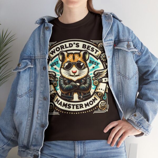 World’s Best Hamster Mom T-Shirt.