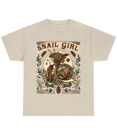 12052 48 400x480 - Snail Girl Mid-Century Modern Shirt