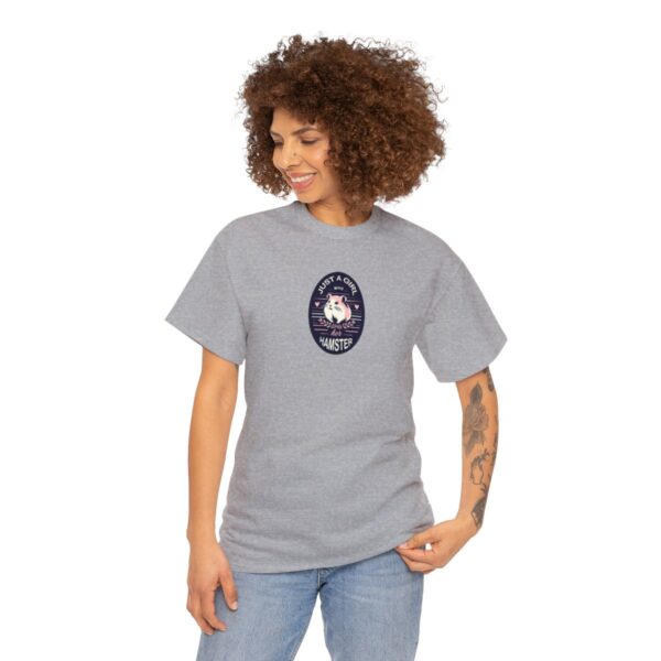 Just a Girl Who Loves Her Hamster Oval T-Shirt