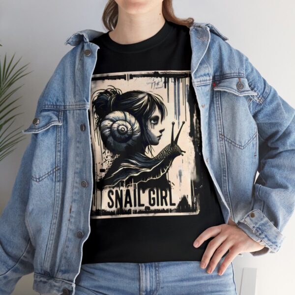 Grunge Snail Girl Shirt