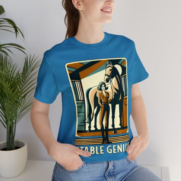 Mid-Century Modern Stable Genius Horse Shirt